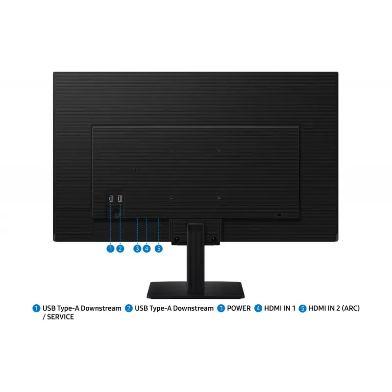 Samsung M5 M50F datora monitors 68,6 cm (27 colli) 1920 x 1080 pikseļi Full HD LCD Melns