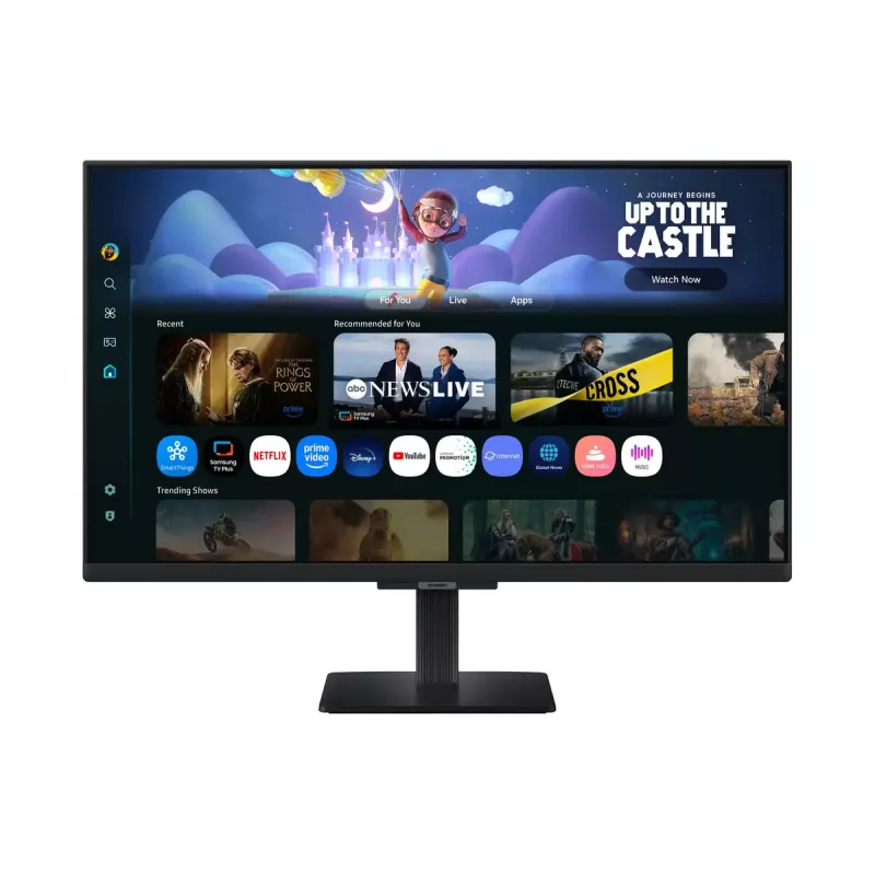 Samsung M5 M50F datora monitors 68,6 cm (27 colli) 1920 x 1080 pikseļi Full HD LCD Melns