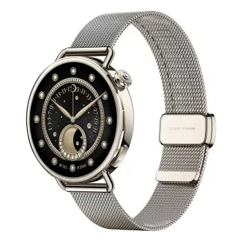 Xiaomi Watch S4 41 mm viedpulkstenis, 1,32" AMOLED 466x466, GPS, NFC, 5 ATM, Milānas siksniņa, Sunset Gold