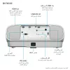 Epson EH-TW7100 standarta projekcijas projektors 3000 ANSI lūmenu 3LCD UHD 4K (3840x2160) 3D Balts