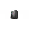 PC korpuss DeepCool Matrexx 55 Mesh Midi Tower Melns — ATX, rūdīts stikls, atbalsta 120/140 mm ventilatorus