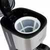 Pilienu kafijas automāts Adler AD 4407, 550 W, 0,7 L krūze, sudrabs/melns, pusautomātisks