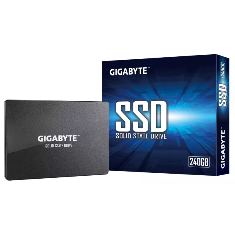 Iekšējais SSD GIGABYTE GP-GSTFS31240GNTD 240GB 2,5 collu SATA III, 500 MB/s lasīšana, 420 MB/s rakstīšana