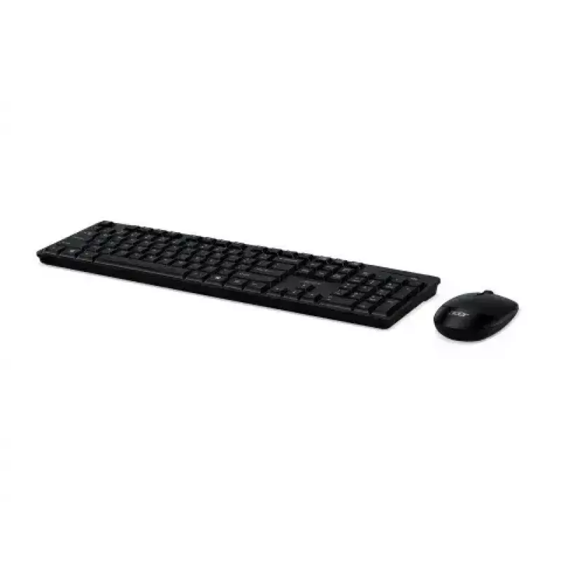 Acer GP.ACC11.03M klaviatūra ar peli, mājas birojam, USB, melna, pelēka