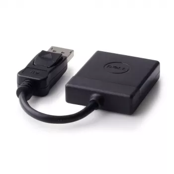 DELL 470-ABEO video kabeļa adapteris DisplayPort–DVI, melns
