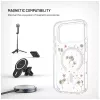 Aizmugurējais vāciņš FIXED MagBloom Apple iPhone 17 Pro — TPU, maigais plūmju tonis