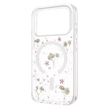 Aizmugurējais vāciņš FIXED MagBloom Apple iPhone 17 Pro — TPU, maigais plūmju tonis