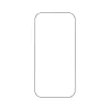 Stikla ekrāna aizsargs FIXED priekš Apple iPhone 17 Pro — rūdīts stikls, melns, Armor dizains, pretputekļu aplikators, AR slānis