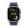 APPLE 49mm zila/spilgti zila Trail loop - m/l - melna titāna apdare