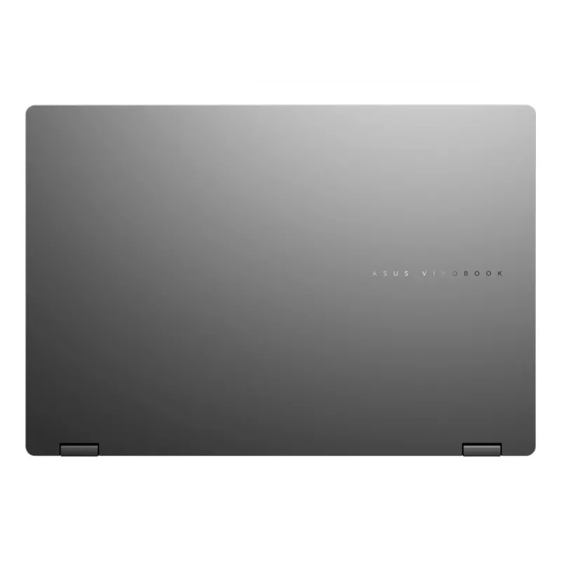 Hibrīds 2-in-1 klēpjdators ASUS Vivobook 16 Flip TP3607SH-RJ013W — Intel Core Ultra 7 258V, 16 collu 3K skārienekrāns, 16 GB LPDDR5x, 512 GB SSD, NVIDIA GeForce RTX 5050, WIN11 Home, pelēks