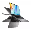 Hibrīds 2-in-1 klēpjdators ASUS Vivobook 16 Flip TP3607SH-RJ013W — Intel Core Ultra 7 258V, 16 collu 3K skārienekrāns, 16 GB LPDDR5x, 512 GB SSD, NVIDIA GeForce RTX 5050, WIN11 Home, pelēks