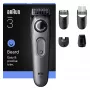 Braun BeardTrimmer 3 80789789 bārdas trimmeris maiņstrāva/akumulators 20 2 cm melns