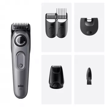 Braun BeardTrimmer 3 80789789 bārdas trimmeris maiņstrāva/akumulators 20 2 cm melns