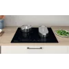 Indesit IB 65B60 NE melna iebūvējama 59 cm zonas indukcijas plīts 4 zonām(-s)