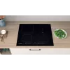 Indesit IB 65B60 NE melna iebūvējama 59 cm zonas indukcijas plīts 4 zonām(-s)