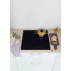 Indesit IB 65B60 NE melna iebūvējama 59 cm zonas indukcijas plīts 4 zonām(-s)