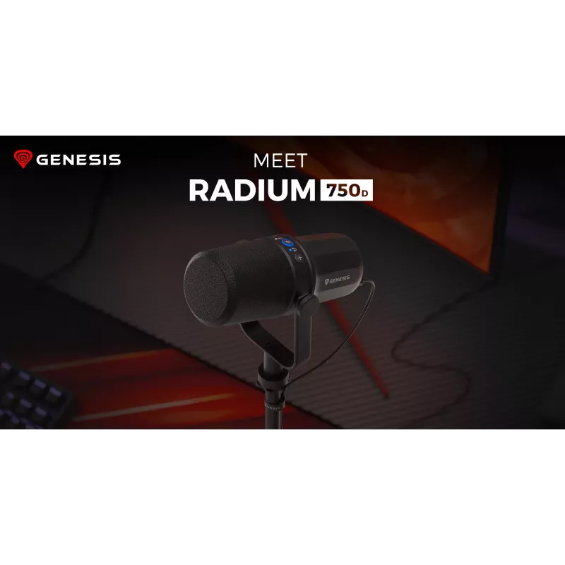 PC mikrofons GENESIS RADIUM 750D