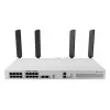 Tīkla slēdzis MikroTik CRS418-8P-8G-2S+5axQ2axQ-RM — L2/L3, 17× Gigabit RJ-45, 2× SFP+, PoE (802.3af/at), 1U statīvā