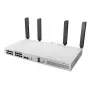 Tīkla slēdzis MikroTik CRS418-8P-8G-2S+5axQ2axQ-RM — L2/L3, 17× Gigabit RJ-45, 2× SFP+, PoE (802.3af/at), 1U statīvā