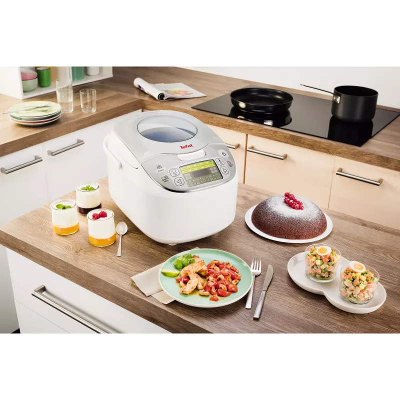 Tefal RK8121 multi cooker 5 L 750 W Silver, balta