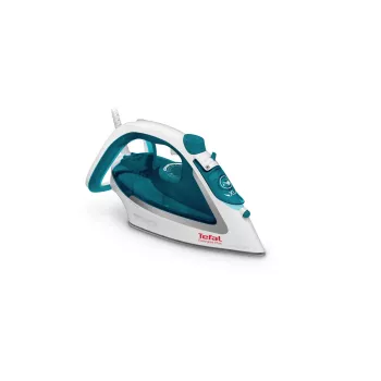 Tefal EasyGliss Plus FV5718 gludeklis Sausais un tvaika gludeklis Durilium zole 2400 W Tirkīzzils, Balts