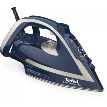 Tefal Smart Protect Plus FV6872 sausais un tvaika gludeklis ar Durilium Airglide zoli, 2800 W, zils