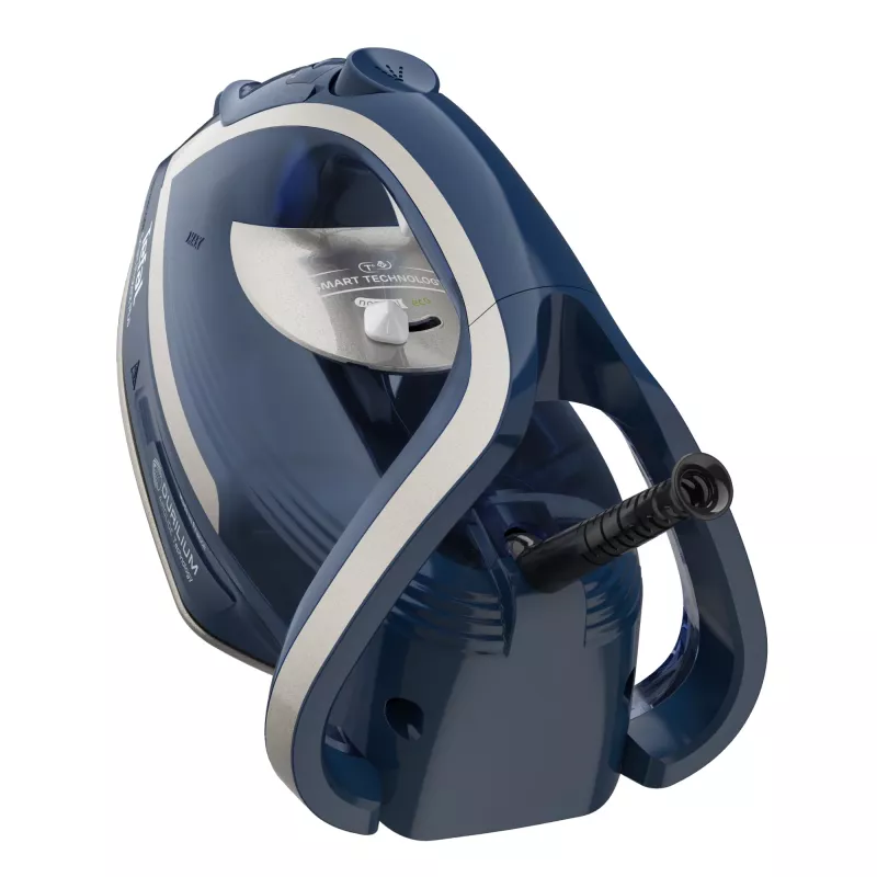 Tefal Smart Protect Plus FV6872 sausais un tvaika gludeklis ar Durilium Airglide zoli, 2800 W, zils