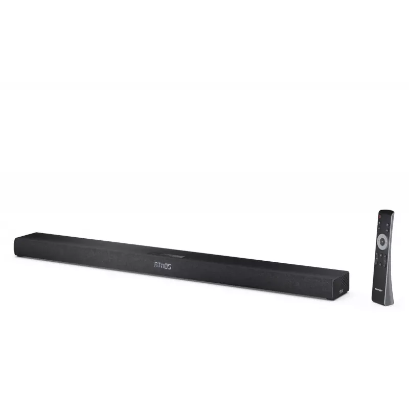 Soundbar Sharp HT-SBW320 2.1ch Ultra-plāns Dolby Atmos / DTS Virtual:X ar bezvadu zemfrekvences skaļruni