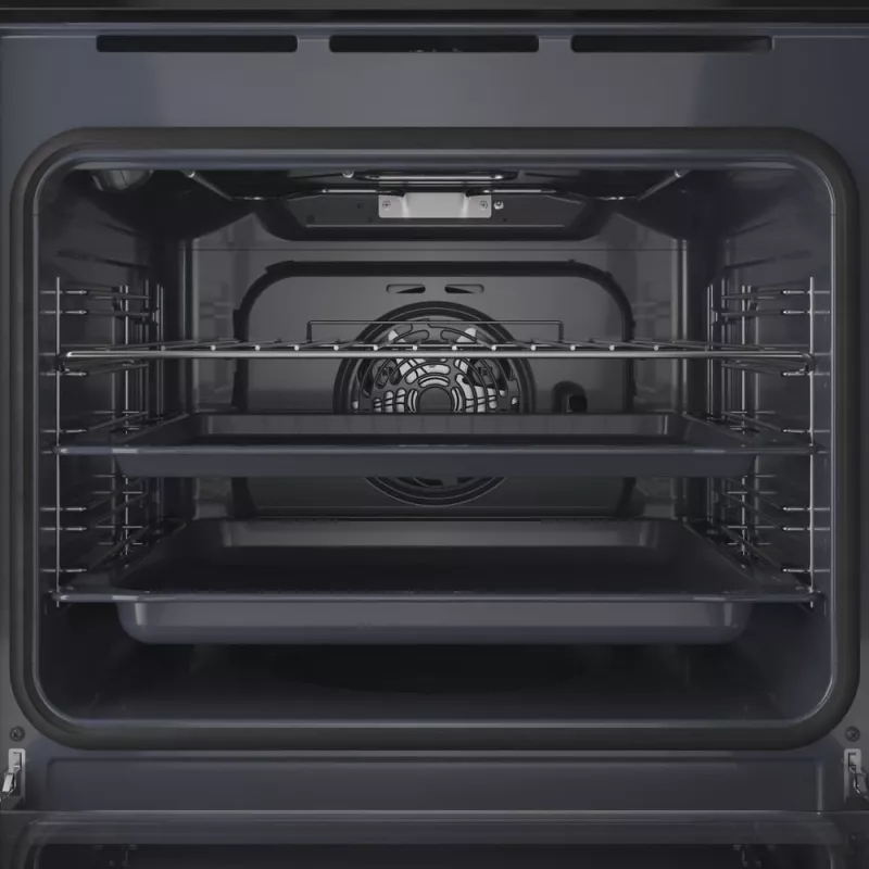 Iebūvēta elektriskā cepeškrāsns INDESIT IO K58HS B — 71 L, hidrolītiskā tīrīšana, konvekcija, grils, tvaiks