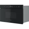 Iebūvējamā mikroviļņu krāsns Whirlpool MBNA920B, grils, 750 W, 22 L, melna, spiežamas durvis