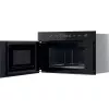 Iebūvējamā mikroviļņu krāsns Whirlpool MBNA920B, grils, 750 W, 22 L, melna, spiežamas durvis
