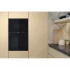 Iebūvējamā mikroviļņu krāsns Whirlpool MBNA920B, grils, 750 W, 22 L, melna, spiežamas durvis