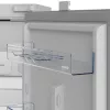 Iebūvējams ledusskapis-salldētava BEKO B3BCNA294HS — kopējais tilpums 270 L, LED displejs, E klase, balts