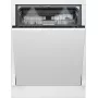 BEKO trauku mazgājamā mašīna | BDIN38542P | Iebūvējamā | Platums 60 cm | Galda klājumu skaits 15 | Programmu skaits 8 | Energoefektivitātes klase C | Displejs | AquaStop funkcija | Balta