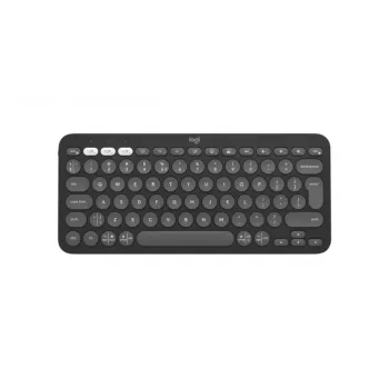 Logitech Pebble Keys 2 K380s tastatūra Universāla RF Bezvadu + Bluetooth QWERTY US International grafīta