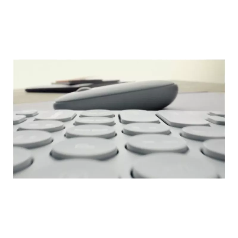Logitech Pebble Keys 2 K380s tastatūra Universāla RF Bezvadu + Bluetooth QWERTY US International grafīta