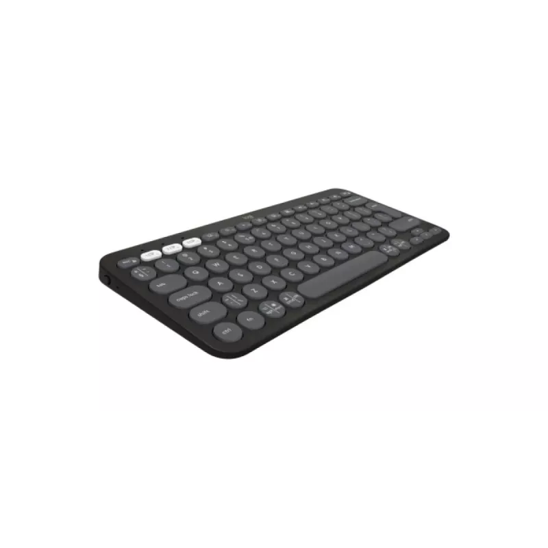 Logitech Pebble Keys 2 K380s tastatūra Universāla RF Bezvadu + Bluetooth QWERTY US International grafīta