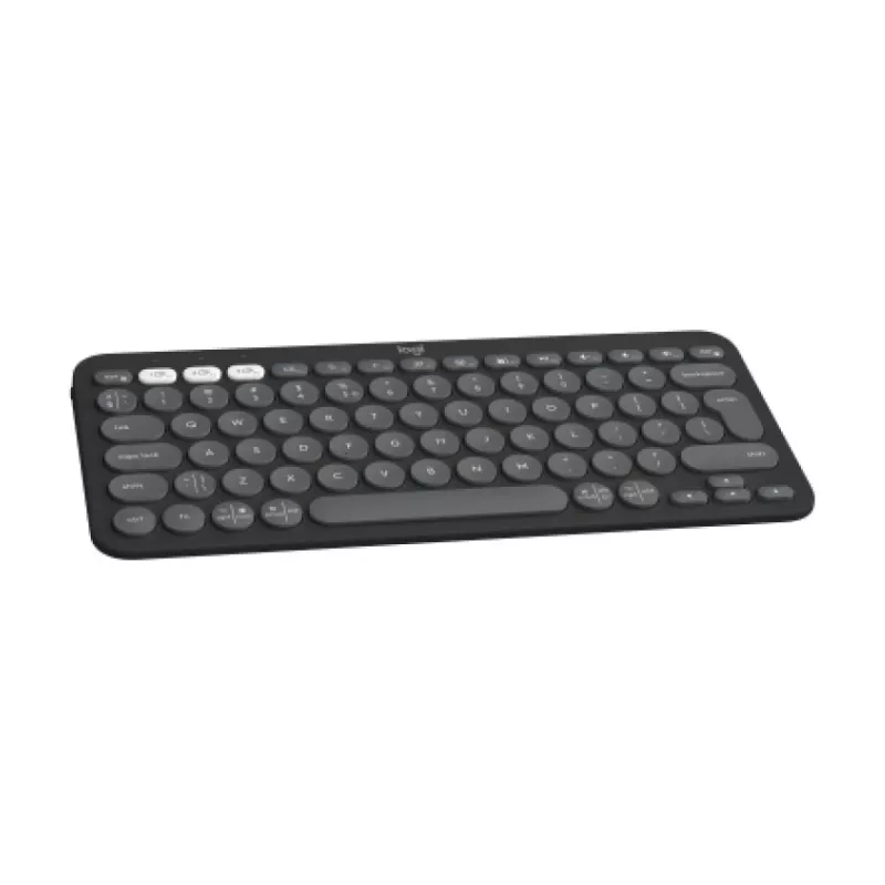 Logitech Pebble Keys 2 K380s tastatūra Universāla RF Bezvadu + Bluetooth QWERTY US International grafīta