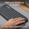 Logitech Pebble Keys 2 K380s tastatūra Universāla RF Bezvadu + Bluetooth QWERTY US International grafīta