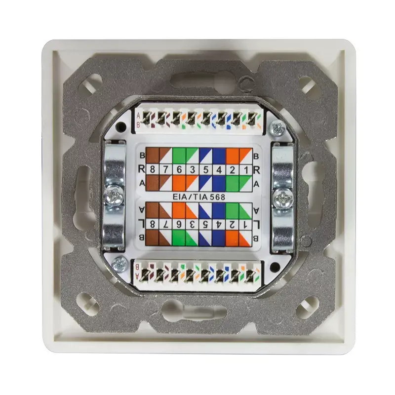 Kontaktligzda 2 x RJ-45 LogiLink NP0124