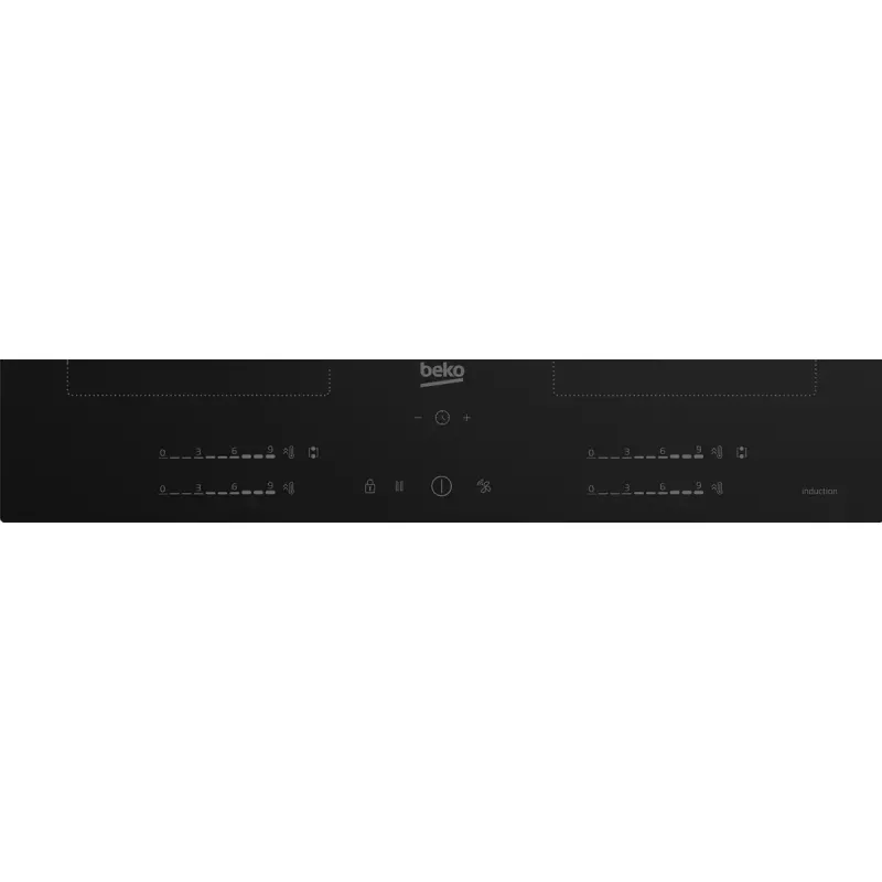 Indukcijas plīts BEKO HII64720QUF2T, 60 cm, 4 zonas, skārienvadība
