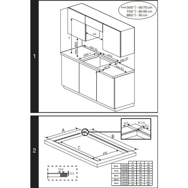 Indukcijas plīts BEKO HII64720QUF2T, 60 cm, 4 zonas, skārienvadība