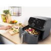 Tefal Easy Fry Mega EY855BE0 fritieris Vienvietīgs 7,5 L Brīvi stāvošs 2020 W Karstā gaisa fritieris Pelēks