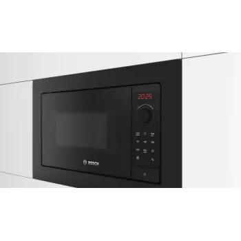 Iebūvēta mikrovilnis Bosch Serie 2 BFL623MB4 20 L 800 W LED displejs Melna vadības poga