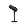 Vadu datora mikrofons GENESIS Radium 350D — USB Type-A/Type-C, jutība -48 dB, 16–14000 Hz, 2,5 m kabelis, melns