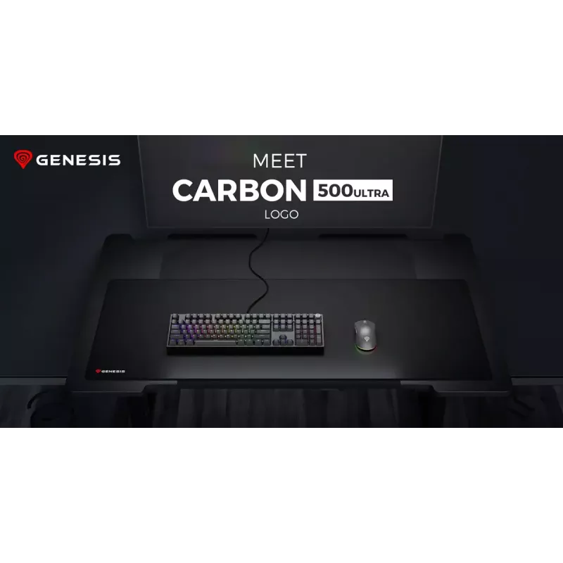 Peļu paliktnis GENESIS Carbon 500 Ultra Logo