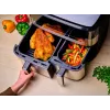 Tefal Dual Easy Fry & Grill EY905D Double 8.3 L Brīvi stāvošs 2700 W Karstā gaisa fritieris Nerūsējošais tērauds
