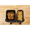 Tefal Dual Easy Fry & Grill EY905D Double 8.3 L Brīvi stāvošs 2700 W Karstā gaisa fritieris Nerūsējošais tērauds