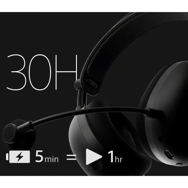 Sony Inzone H9 II Headset Wireless Head-band Gaming USB Type-C Bluetooth Melns