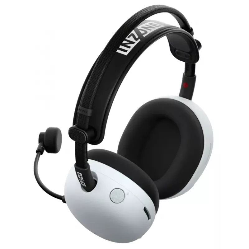 Sony Inzone H9 II Headset Wireless Head-band Gaming USB Type-C Melns, balta